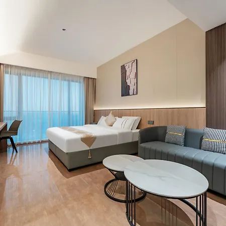 Yicheng Pazhou Poly World Trade Centre Apartment Guangzhou Exterior photo